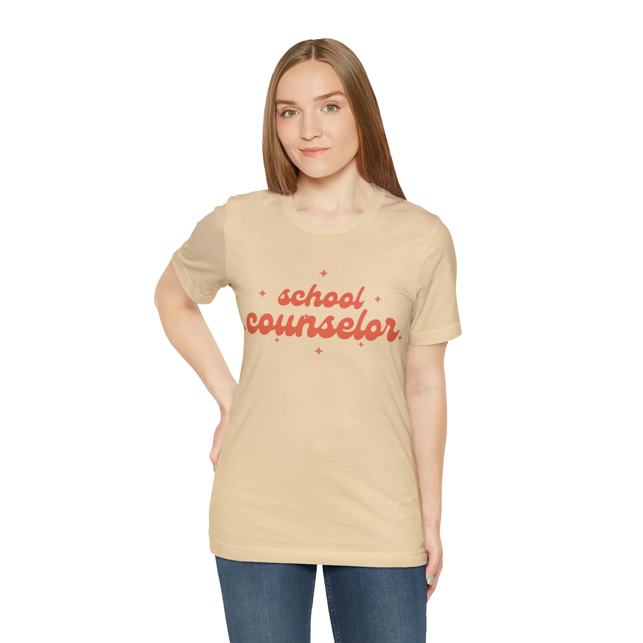 School Counselor Star Tee - Image 57