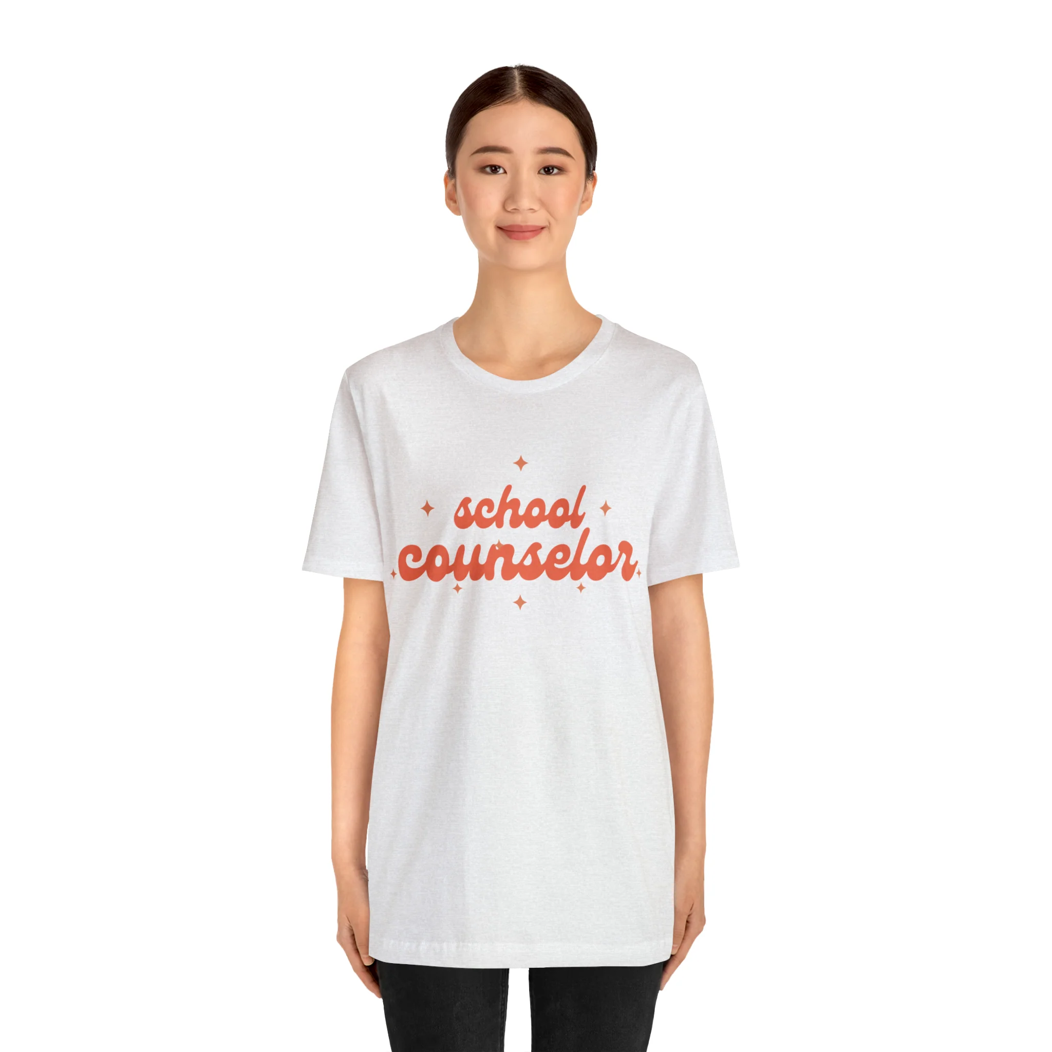 School Counselor Star Tee - Image 77