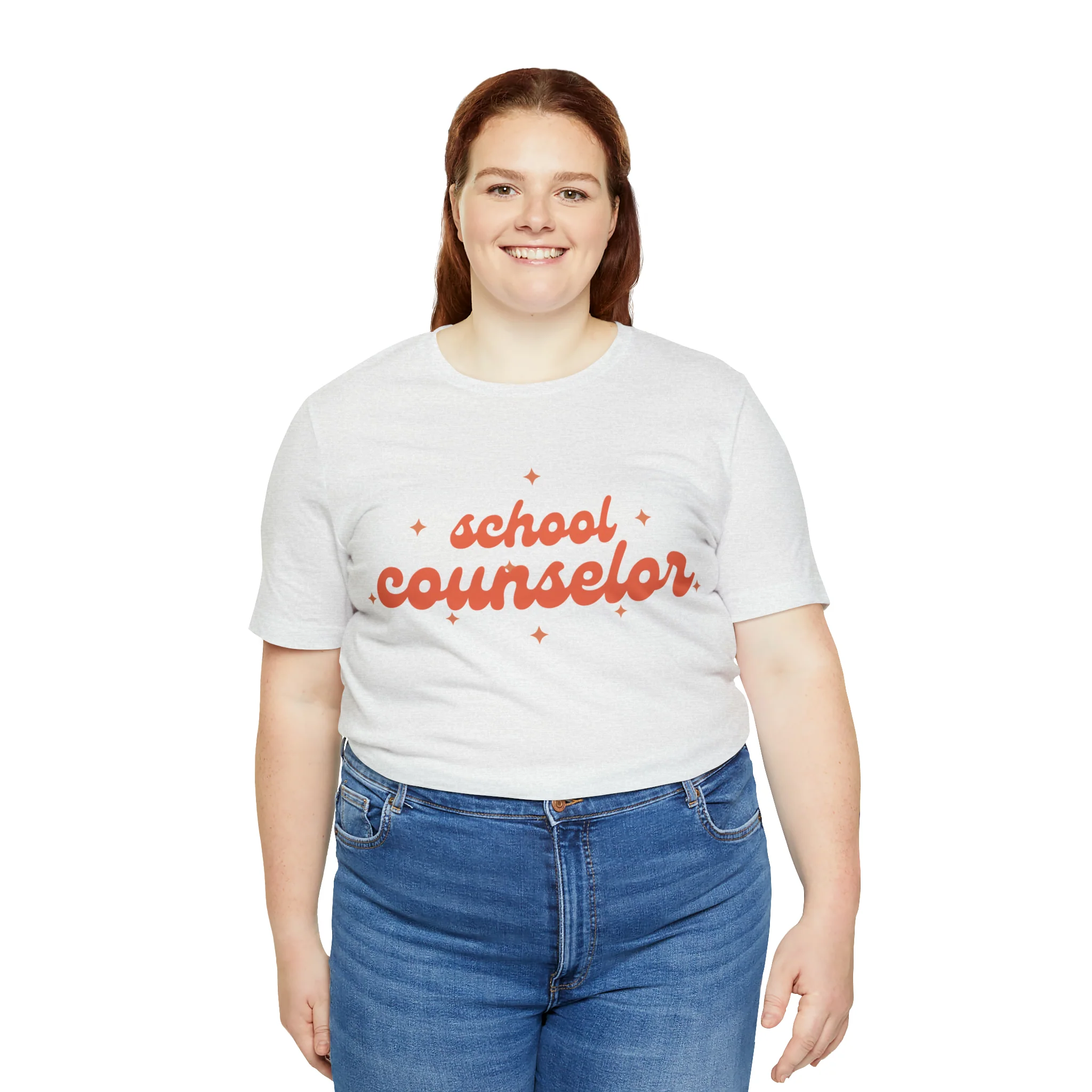 School Counselor Star Tee - Image 81