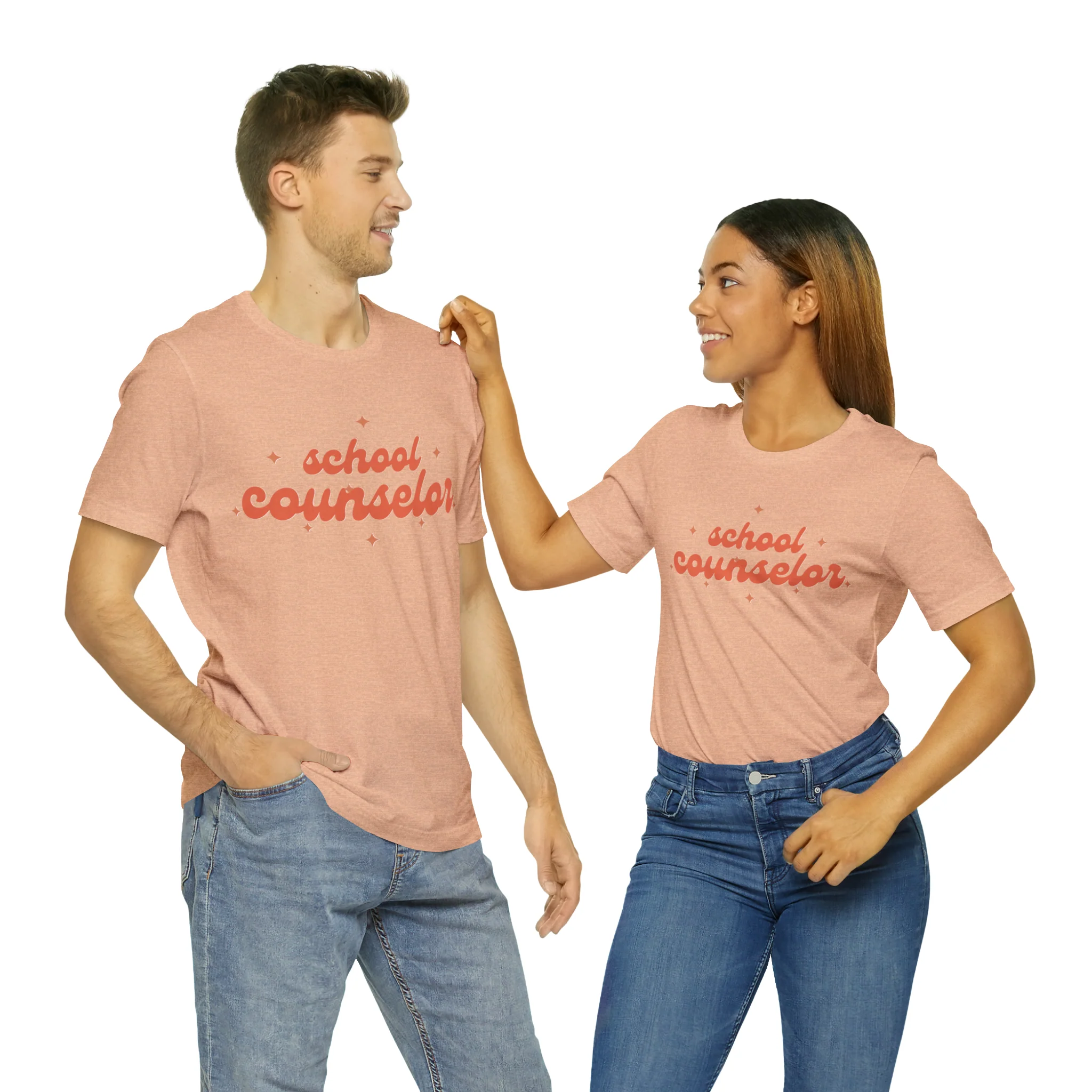 School Counselor Star Tee - Image 94