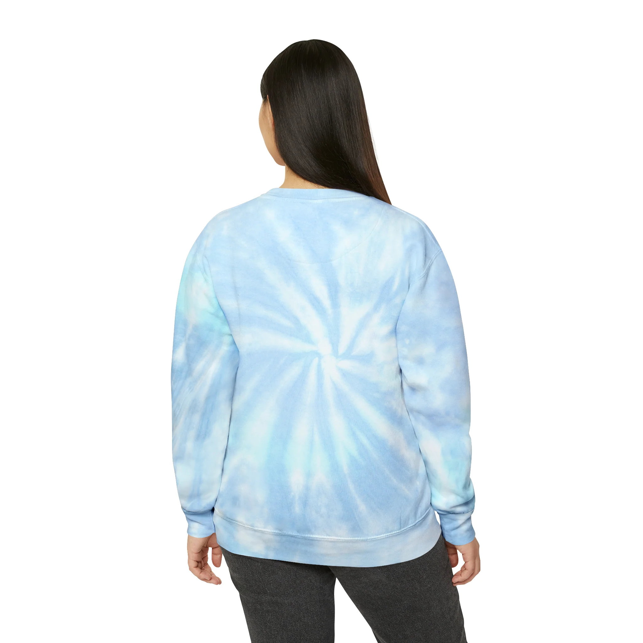 School Counselor Tie-Dye Sweatshirt - Image 6