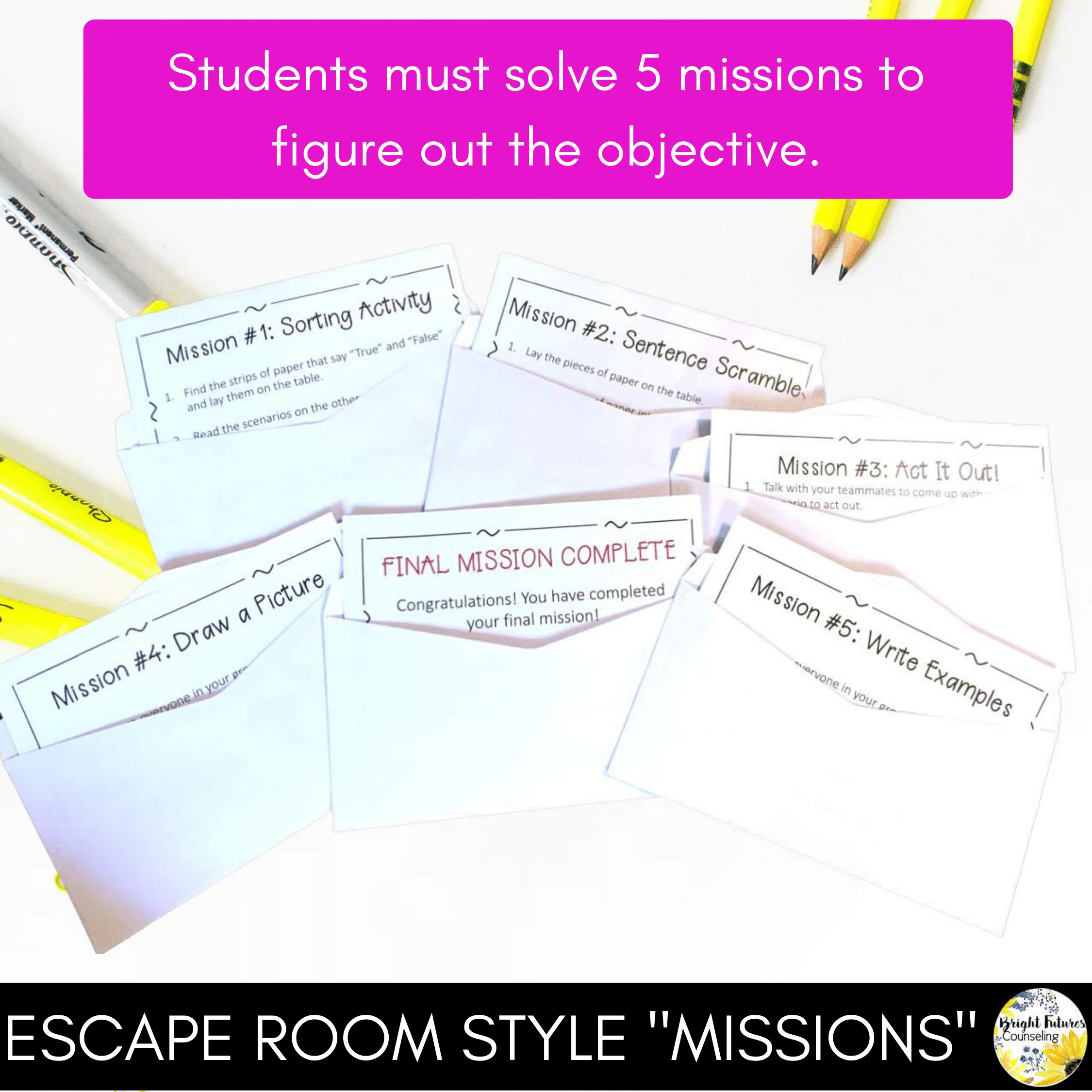 SEL Guidance Lesson Super Bundle 18 Interactive Classroom Counseling Lessons - Image 3