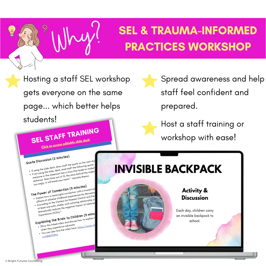 SEL & Trauma Informed Practices Workshop for Staff - SEL Staff Training Toolkit - Image 3