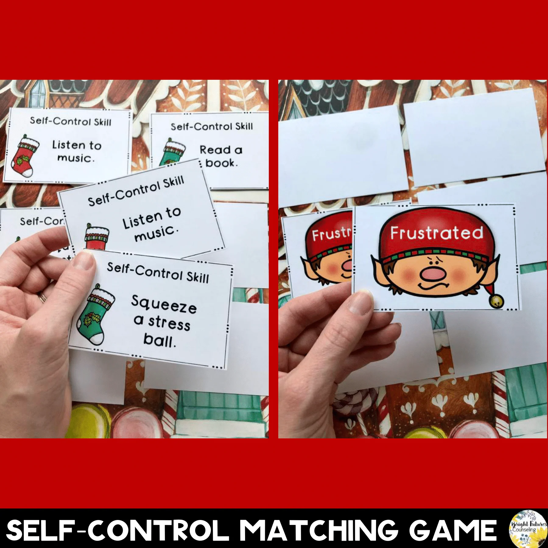 sELF-Control Christmas Game + Google Slides Digital Holiday Board Game - Image 4