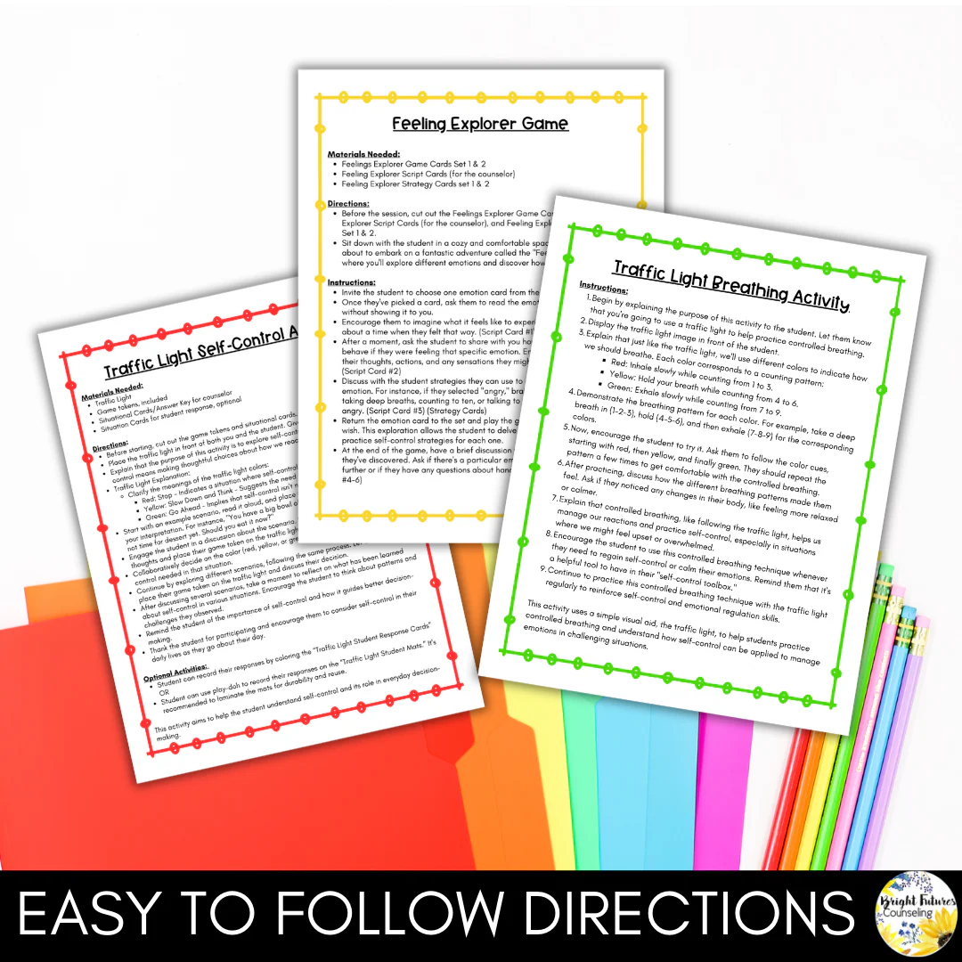 Self-Control Coping Skills Activities for Primary - Image 5