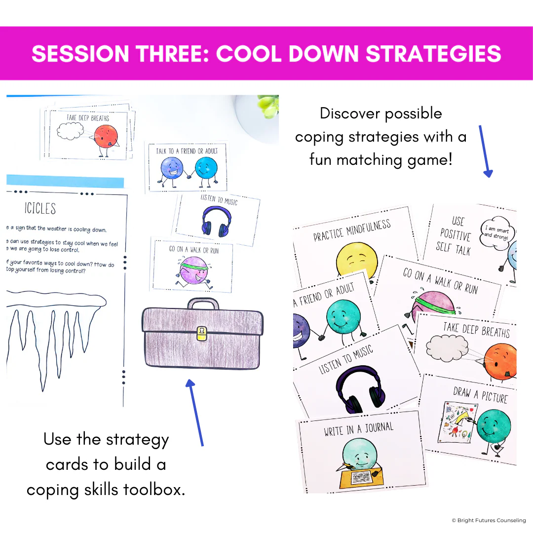 Self-Control School Counseling Group: Develop Self-Control Accountability Habits - Image 10