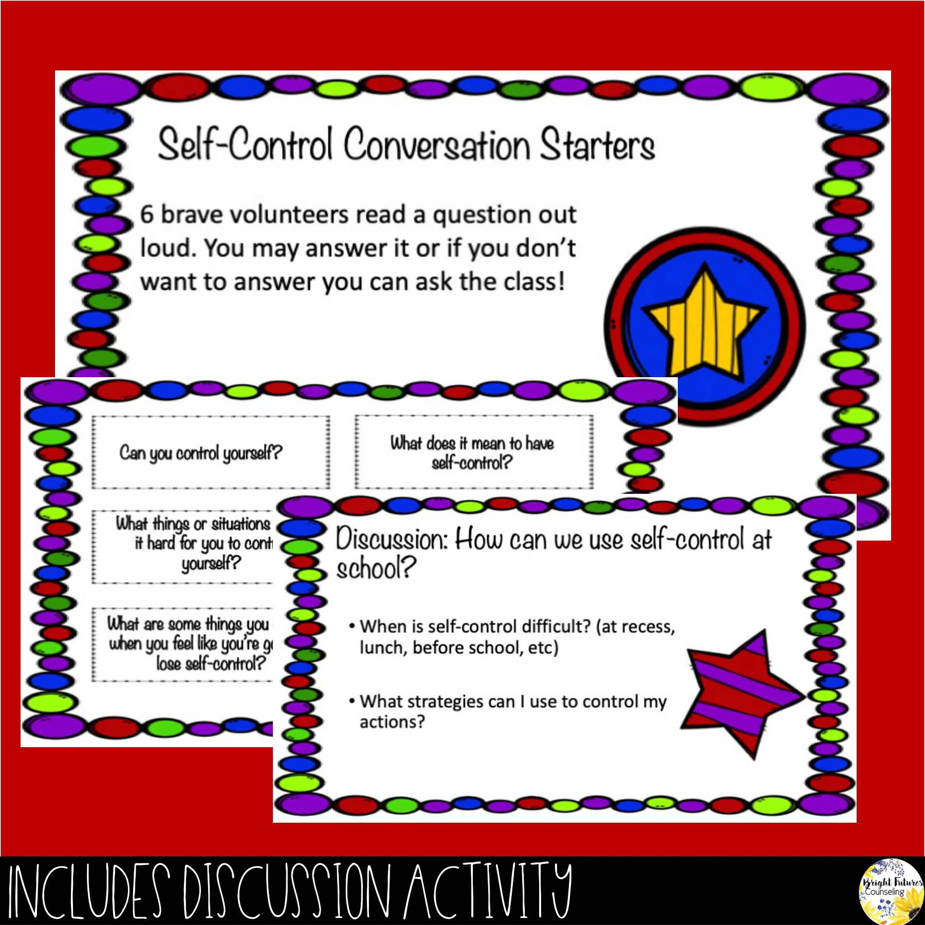 SELF-CONTROL Guidance Lesson + Editable Google Slides Version - Image 3