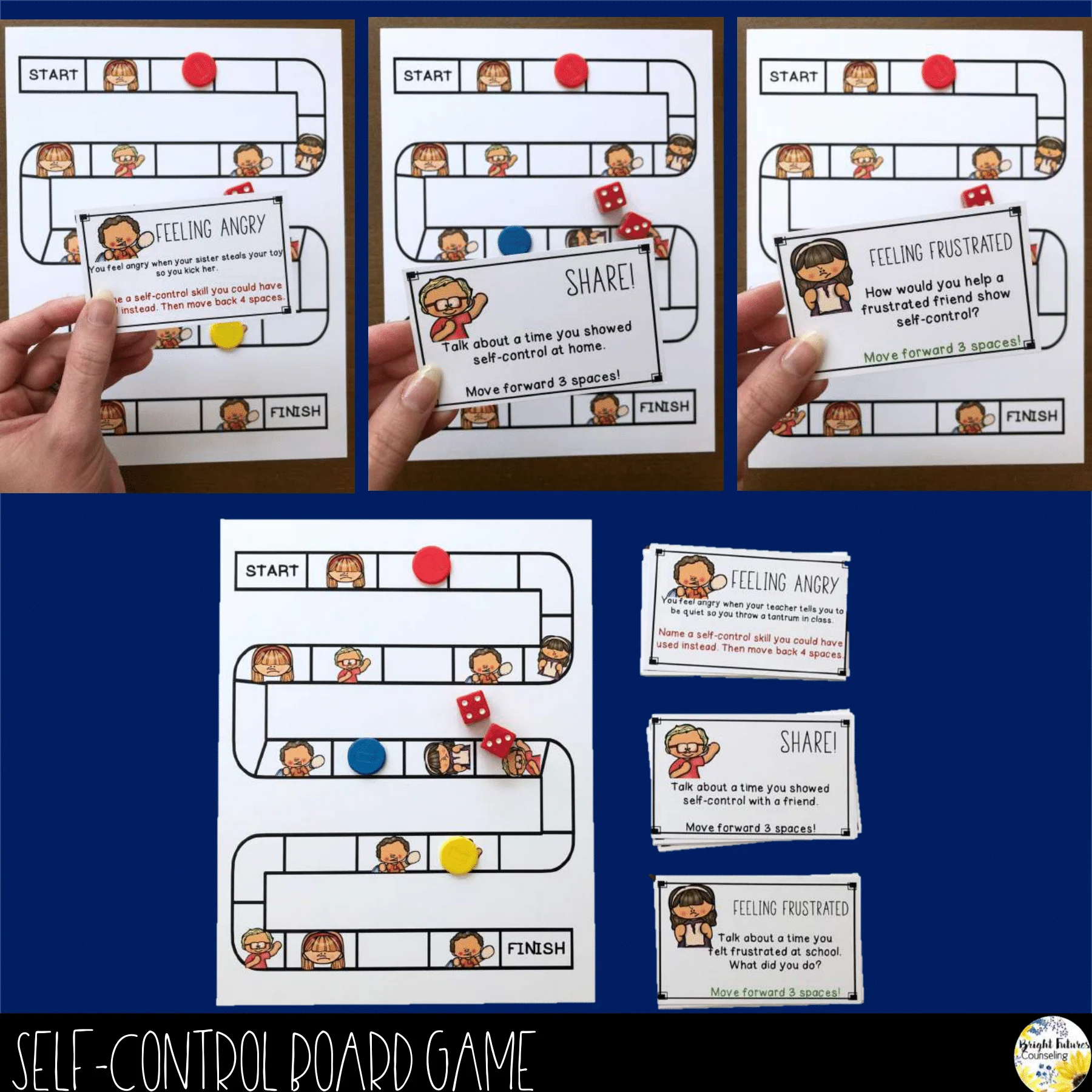 Self-Control Mega Bundle - Small Groups, Class Lessons, Assessments, and Games - Image 9