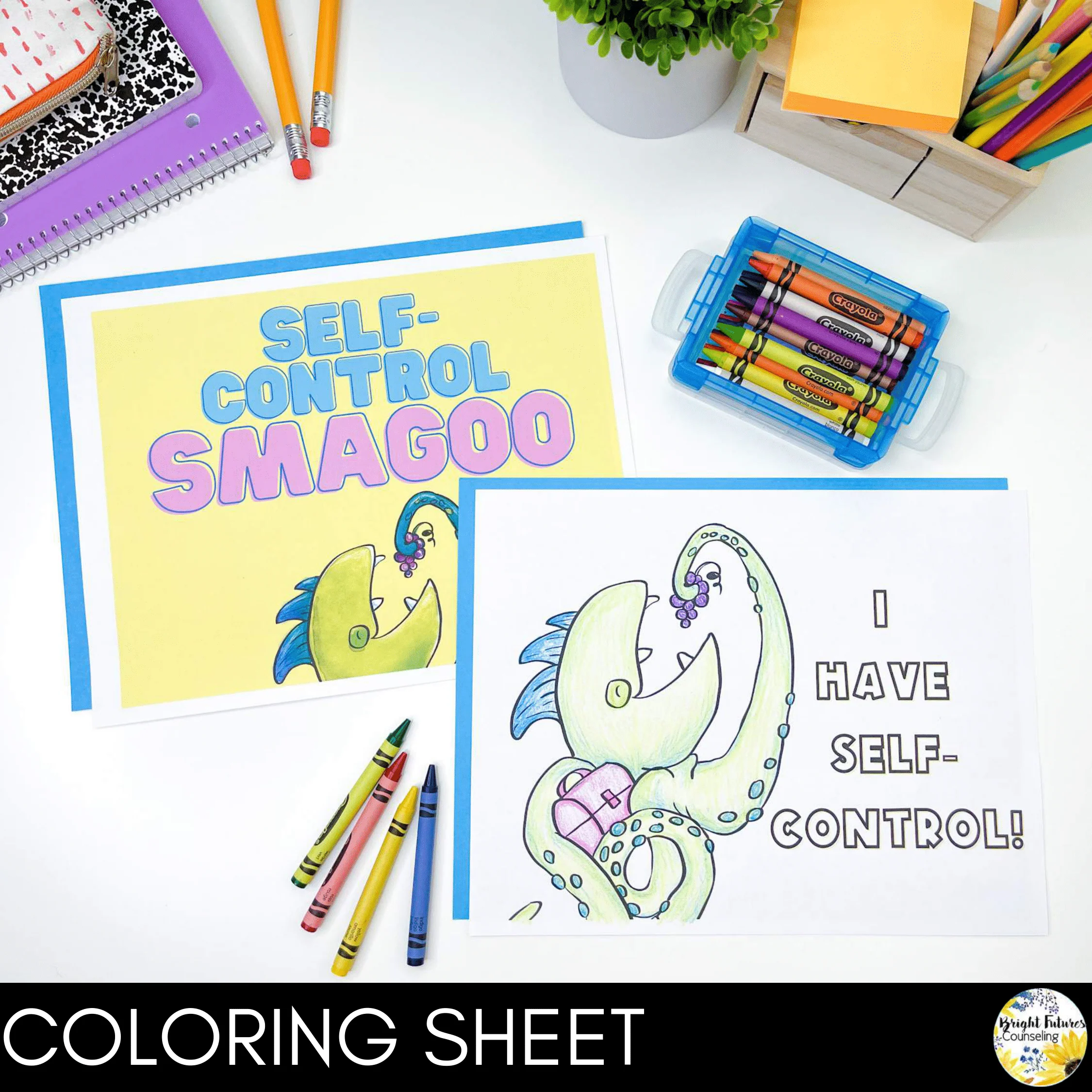 Self-Control School Counseling Guidance Lesson for Primary Students - Image 8