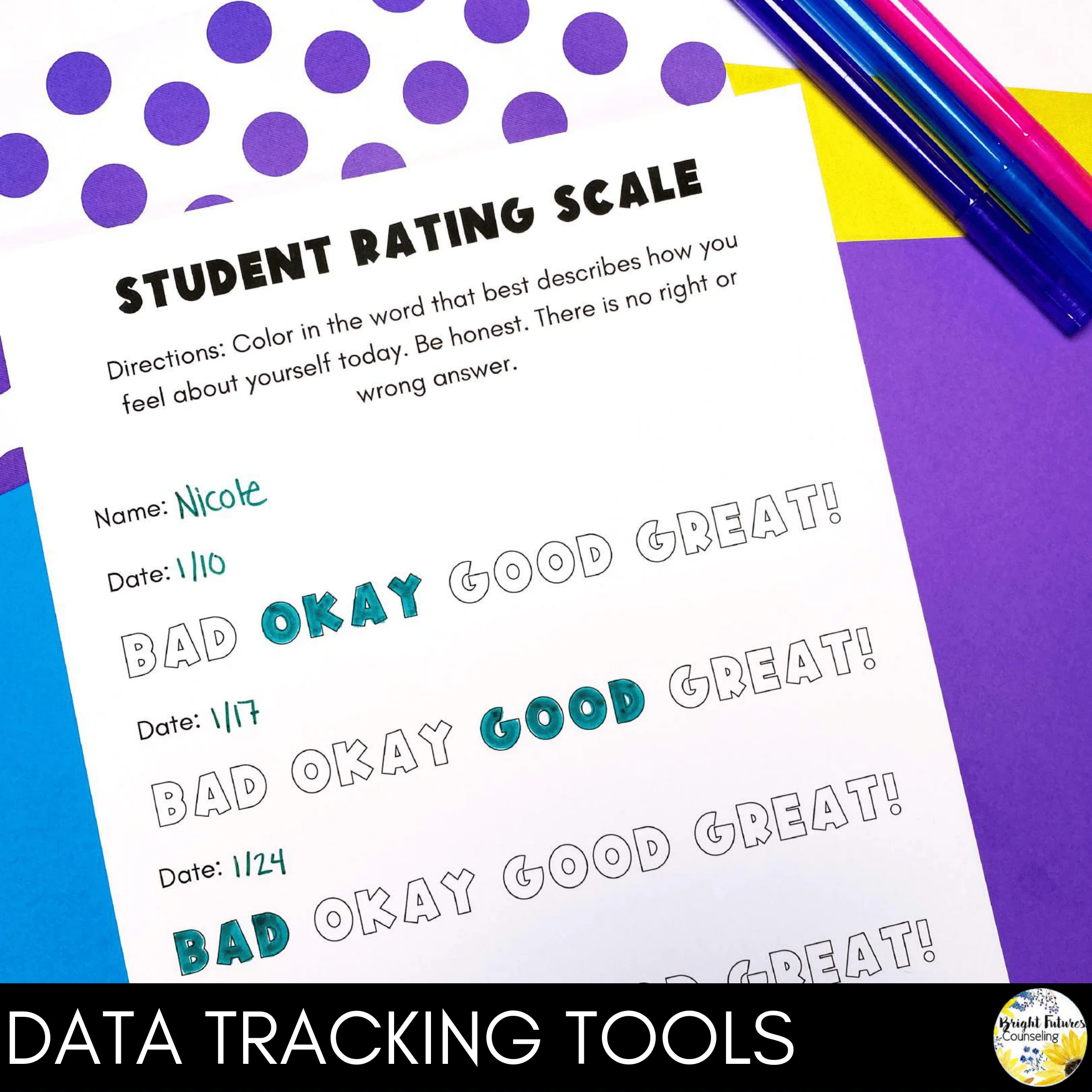 Self-Esteem Individual Counseling Curriculum + Data Tracking Tools - Image 9