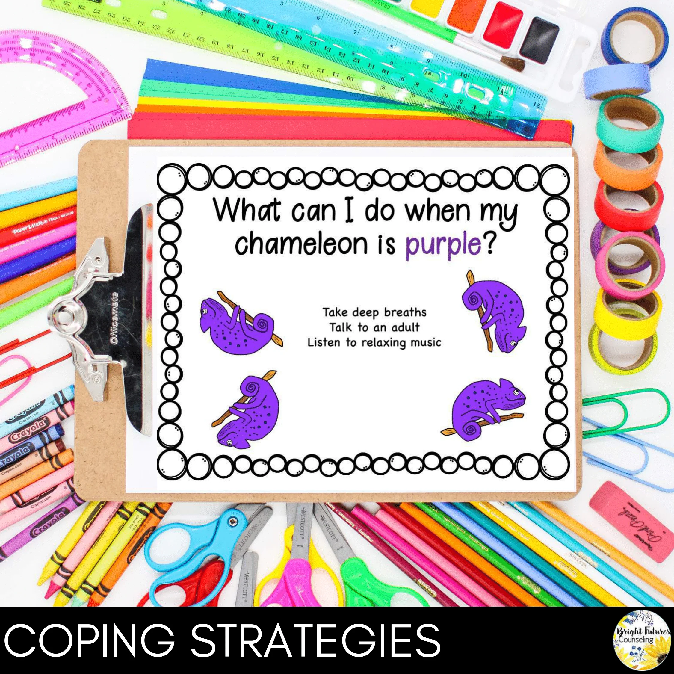 Self-Regulation BUNDLE Self-Regulation Counseling Lesson and Data Tracker - Image 6