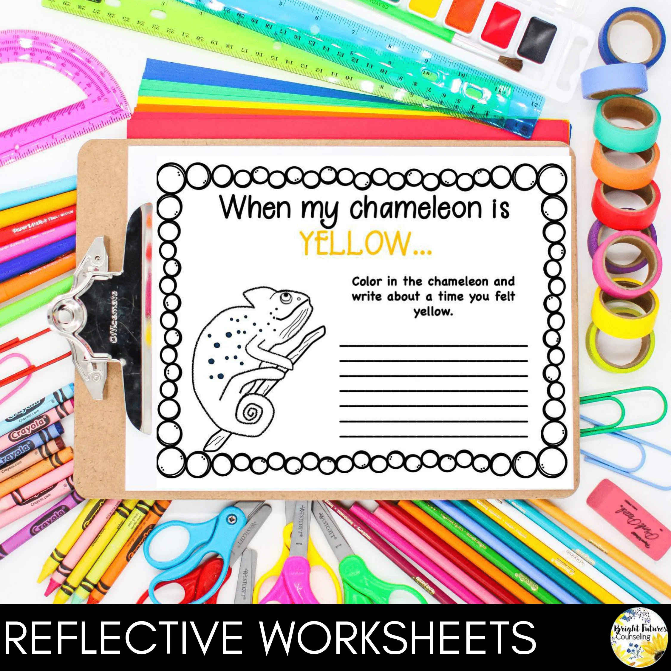 Self-Regulation BUNDLE Self-Regulation Counseling Lesson and Data Tracker - Image 7