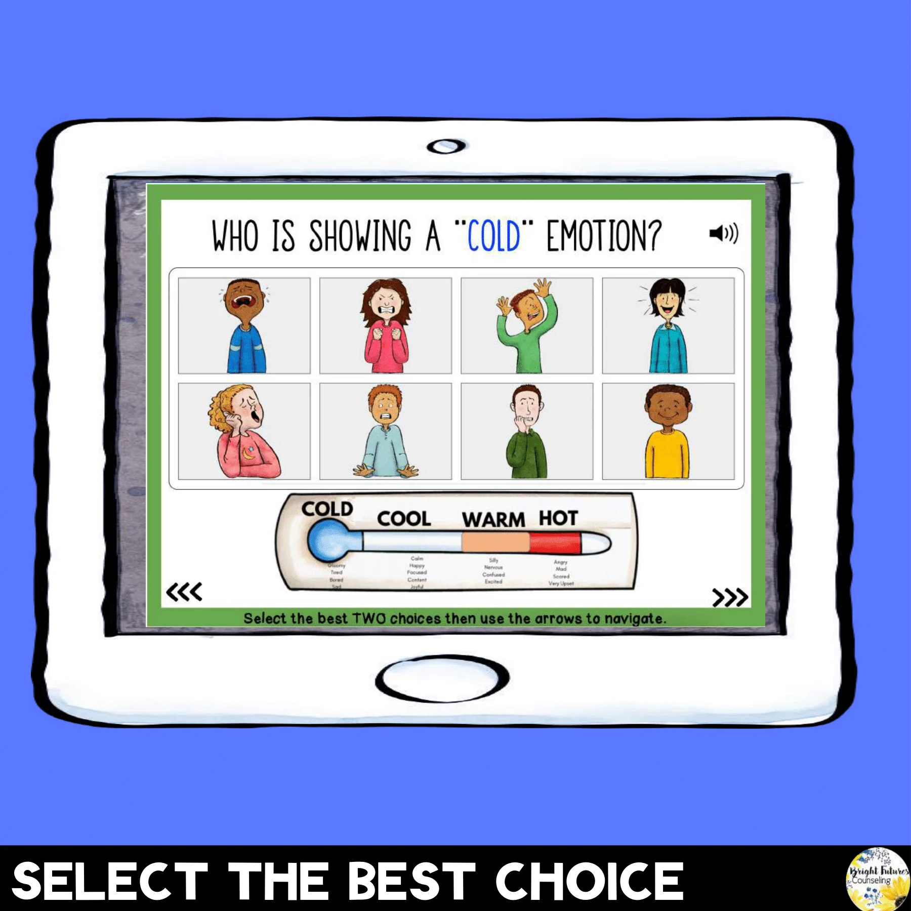 SELF-REGULATION Coping Skills Boom Cards Digital Activity - Counseling Game - Image 4