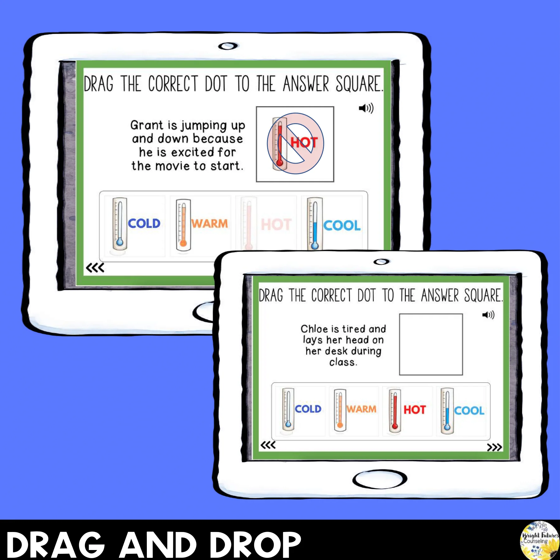 SELF-REGULATION Coping Skills Boom Cards Digital Activity - Counseling Game - Image 6