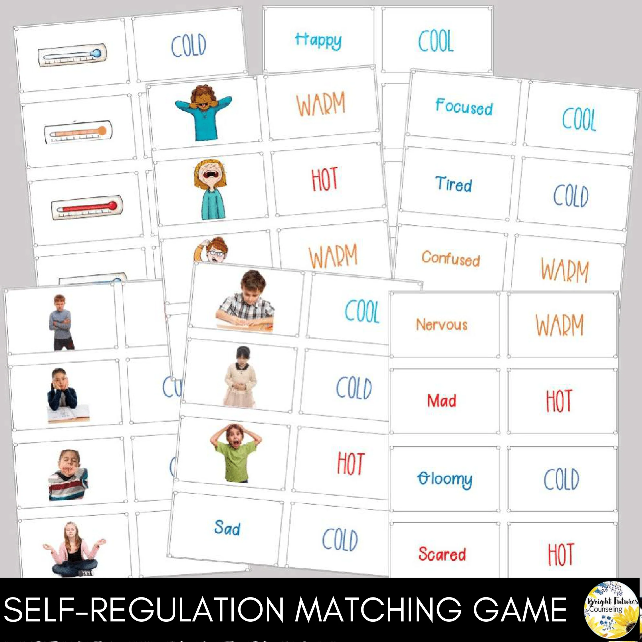Self-Regulation Coping Skills Bundle Size of the Problem & Emotional Regulation - Image 10