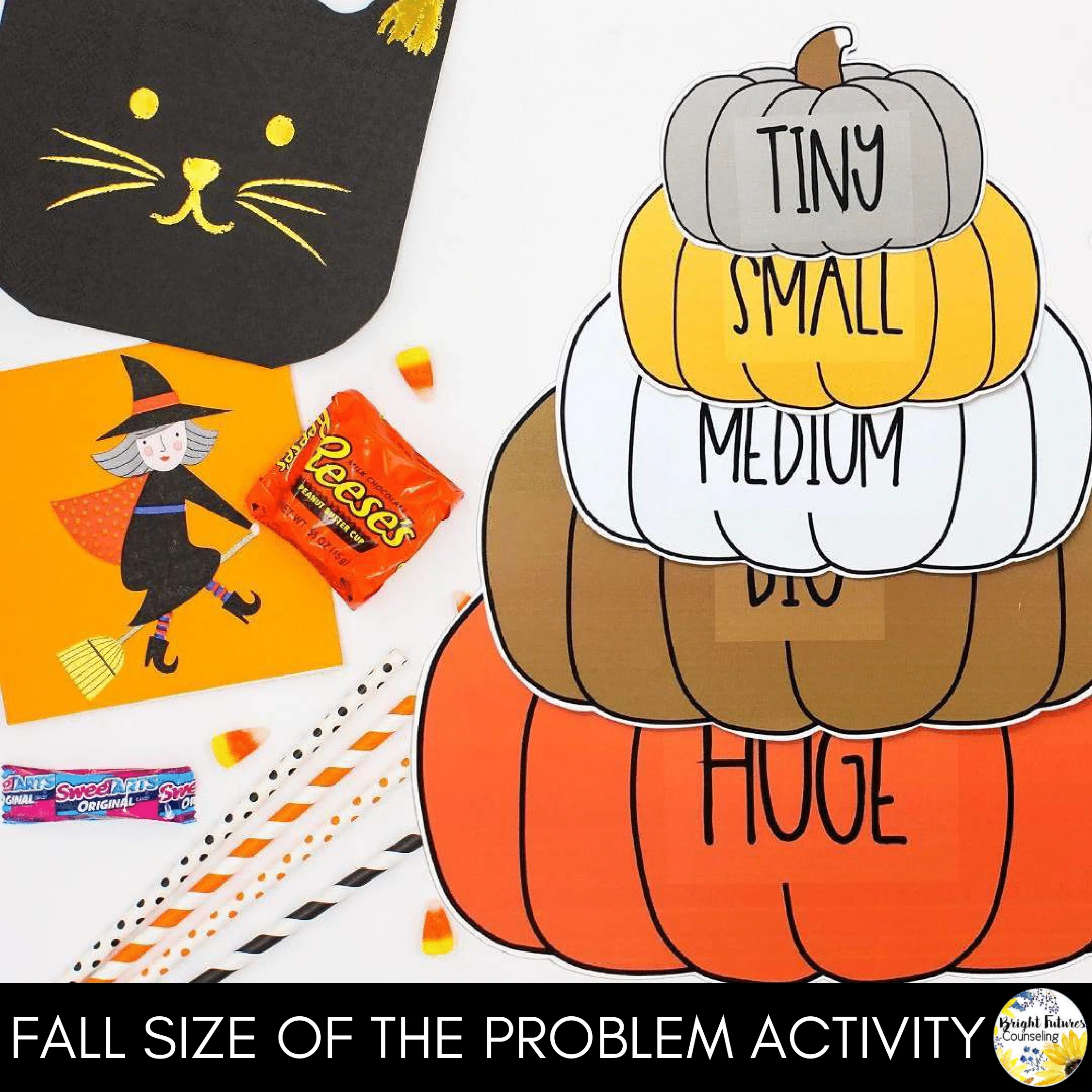 Self-Regulation Flip Book What Color Is Your Pumpkin? Fall Counseling Activity - Image 11