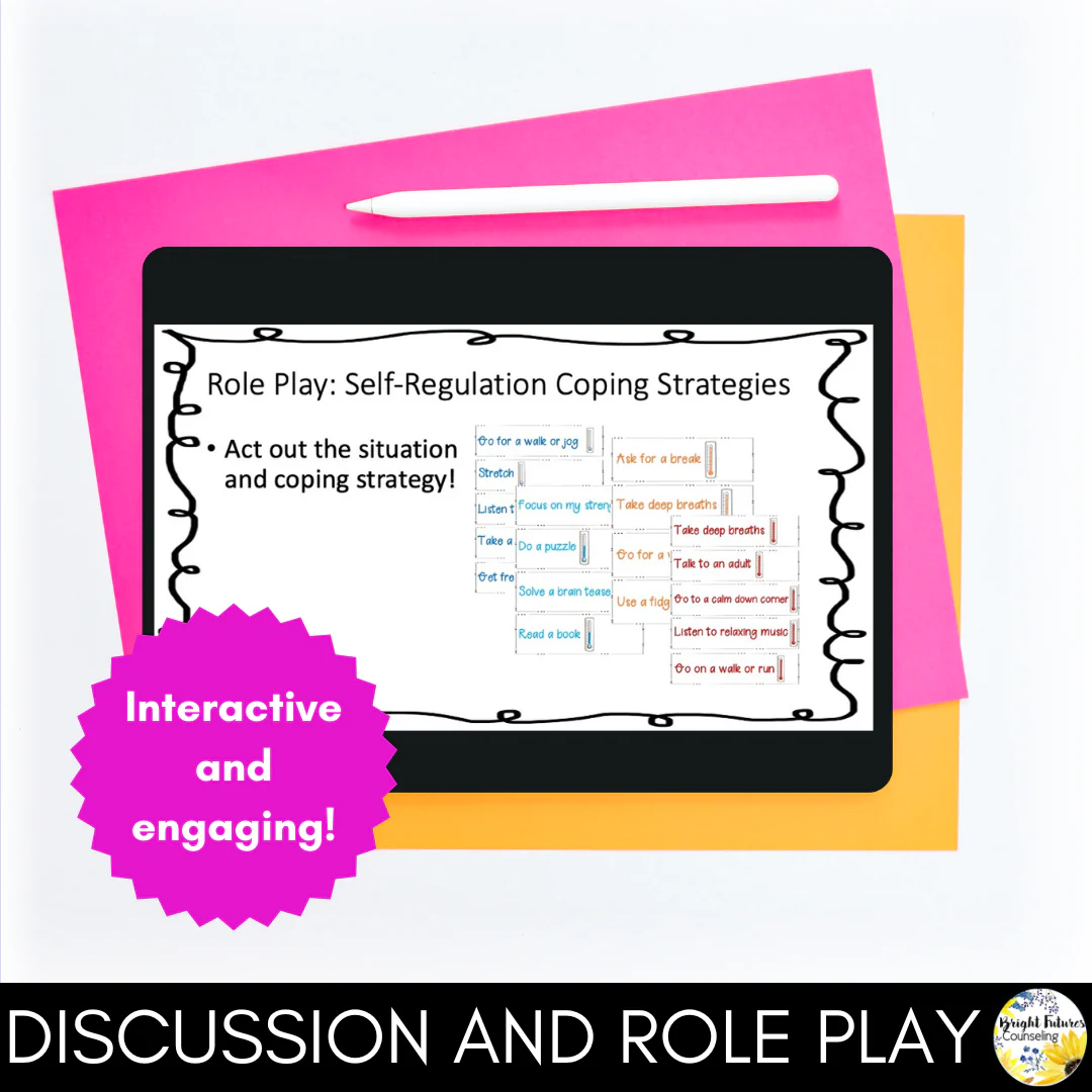 SELF-REGULATION Guidance Lesson - Editable Class Lesson - Image 5