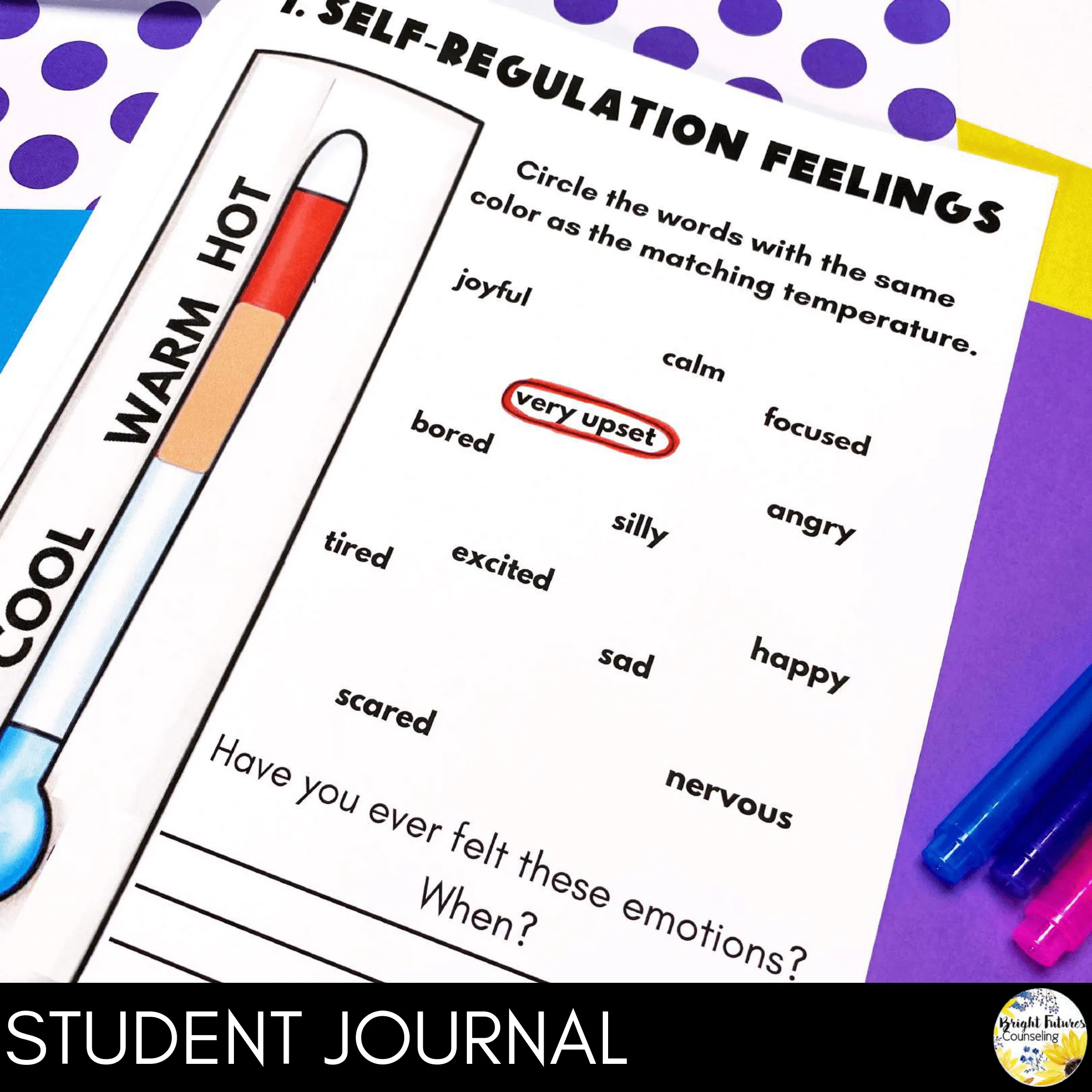 Self-Regulation Individual Counseling Curriculum + Data Tracking Tools - Image 5