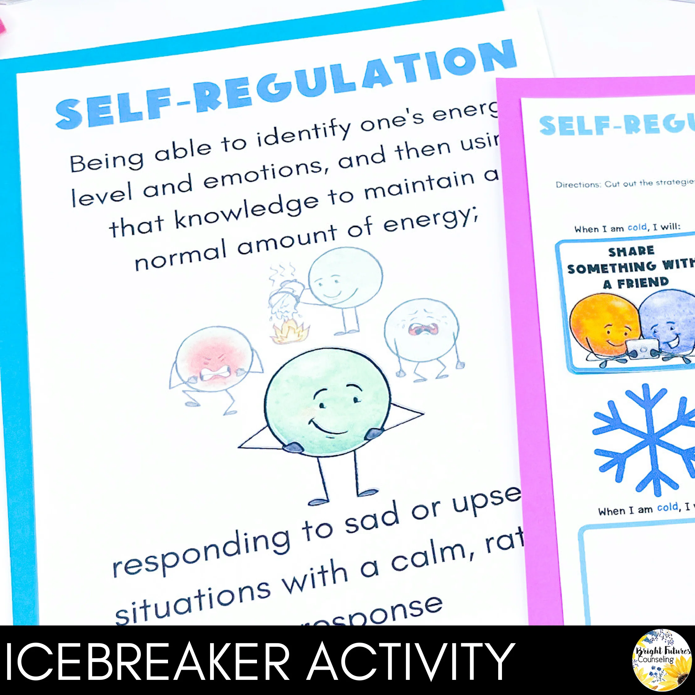 Self-Regulation Lesson for Social Emotional Learning and School Counseling - Image 4