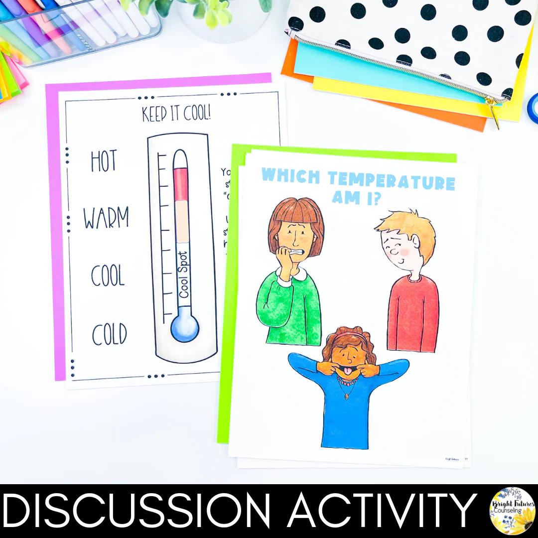 Self-Regulation Lesson for Social Emotional Learning and School Counseling - Image 6