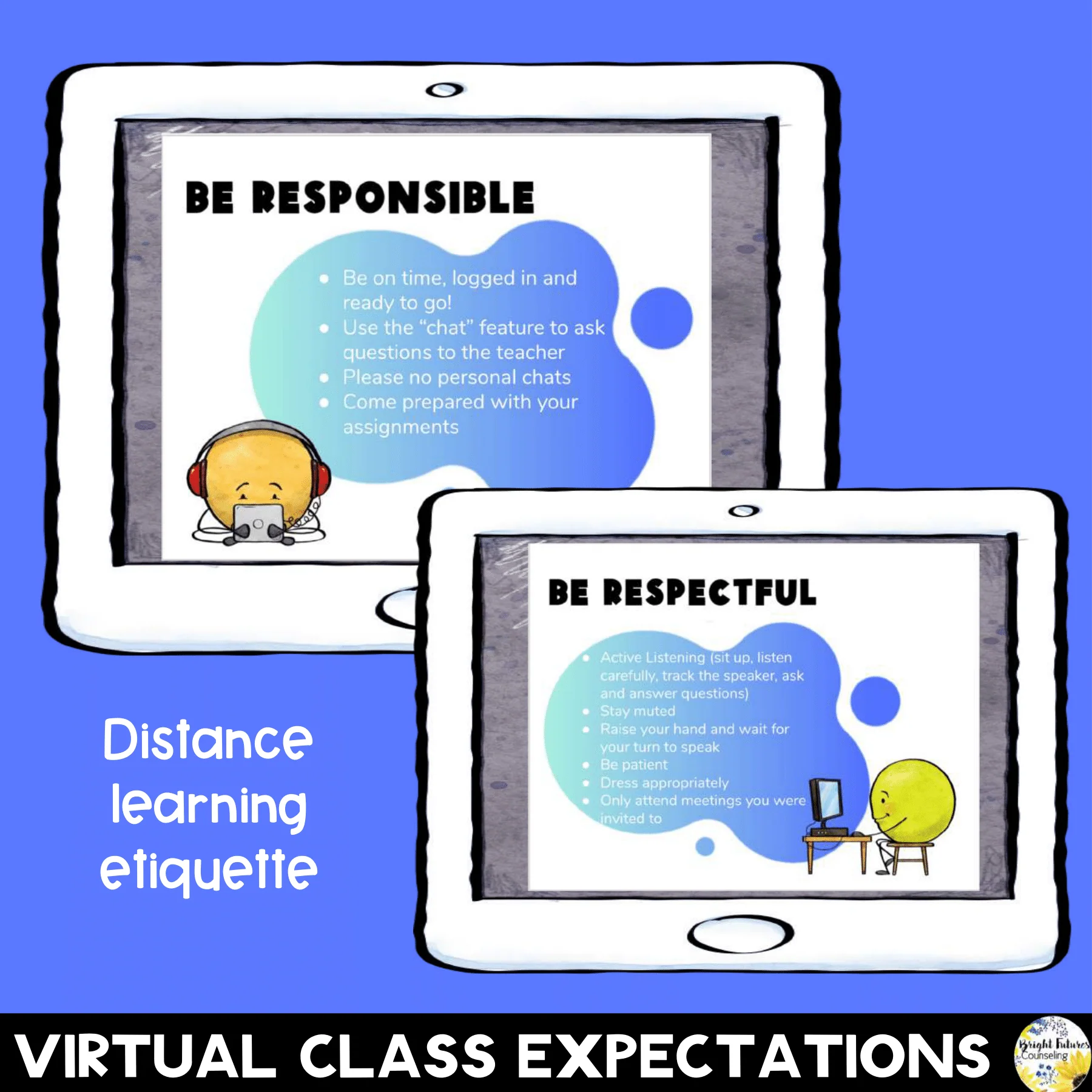 Social Distancing Back to School Bundle - Boom Cards & Google Slides - Image 5