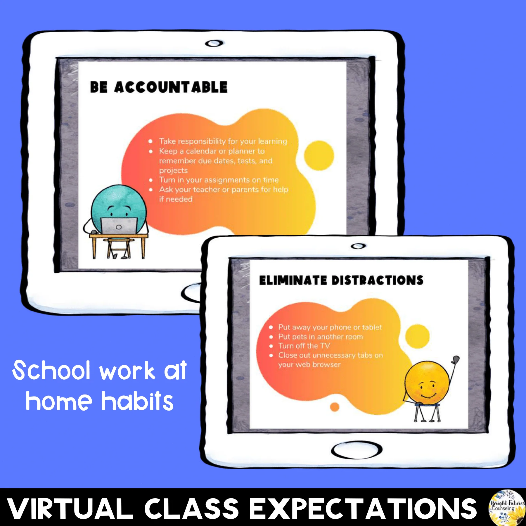 Social Distancing Back to School Bundle - Boom Cards & Google Slides - Image 6