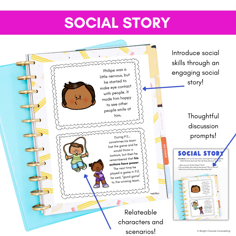 Social Skills Activities for Primary Grades - School Counseling Activities - Image 3