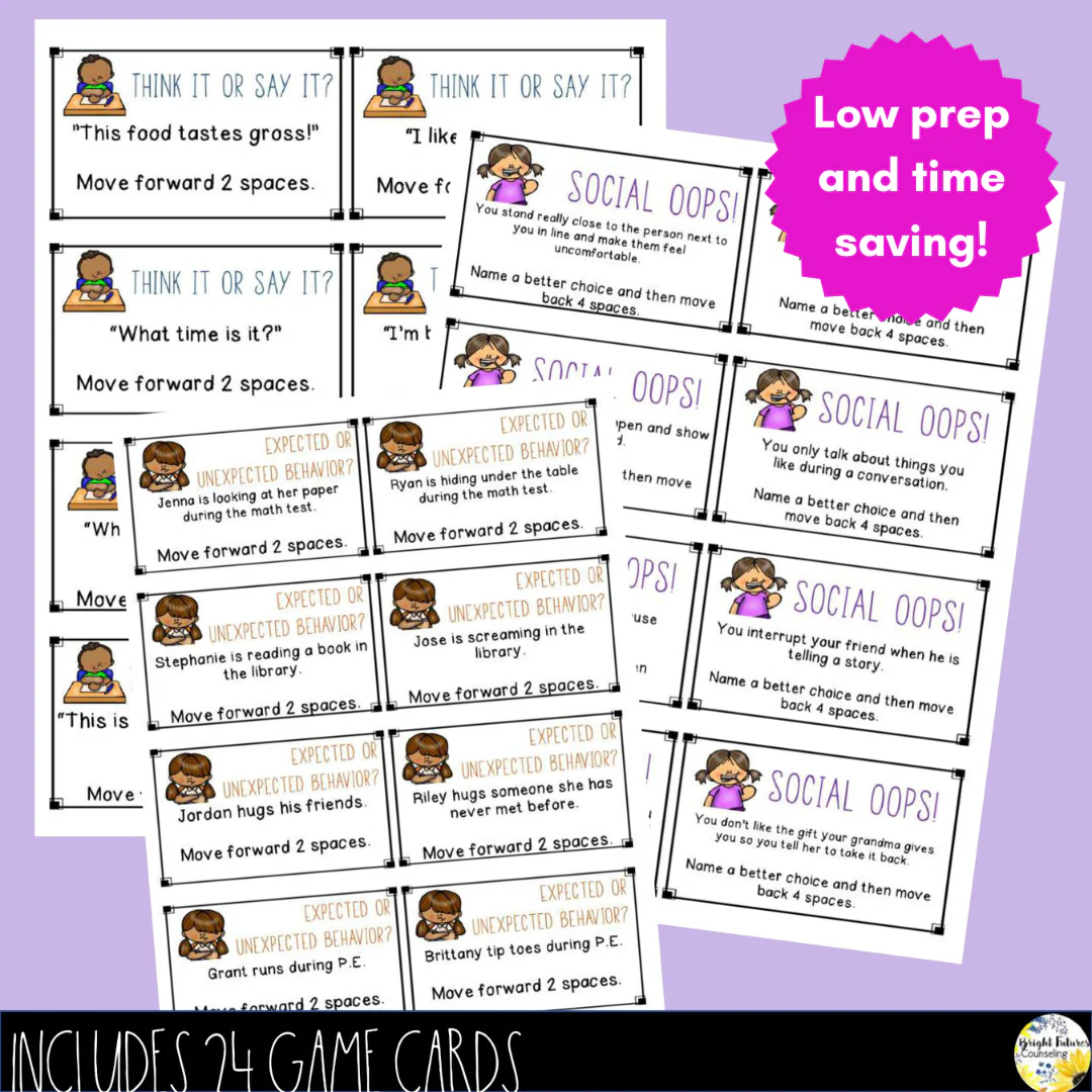 Social Skills Board Game with Digital Version - Image 6