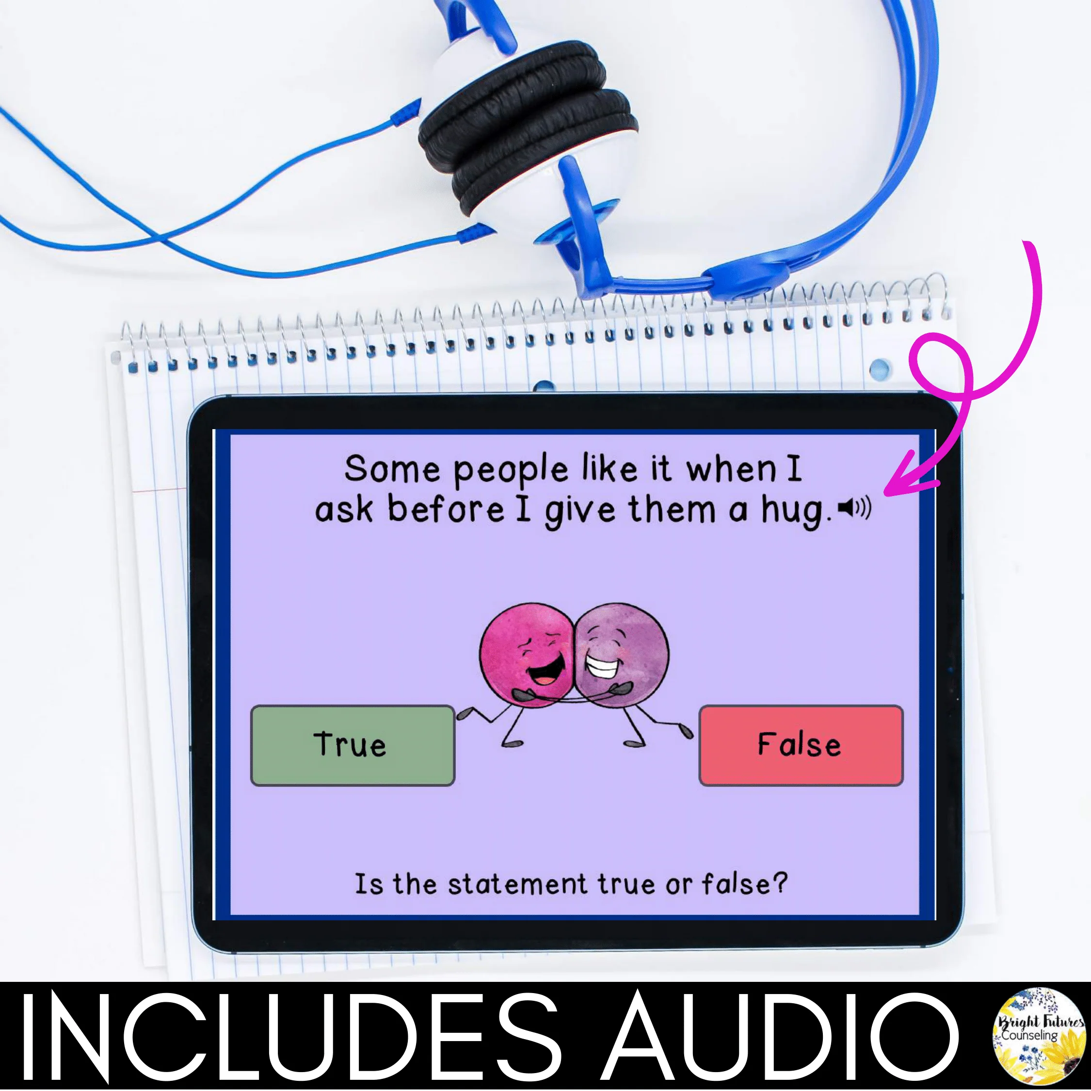 Social Skills BOOM CARDS - Digital Social Skills Game - Image 8
