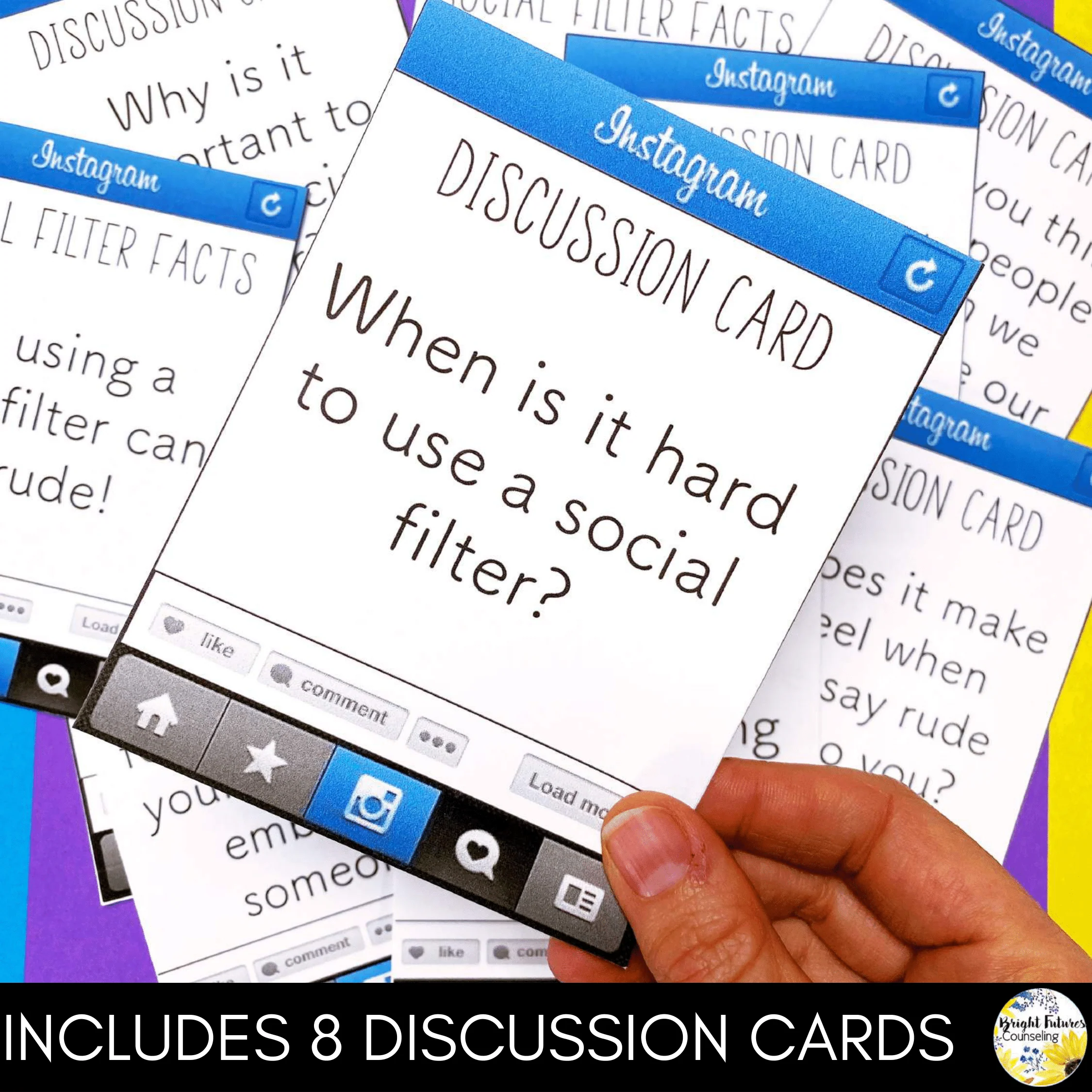 Social Skills Elementary Counseling SEL Game - Social Filters: Print & Digital - Image 3