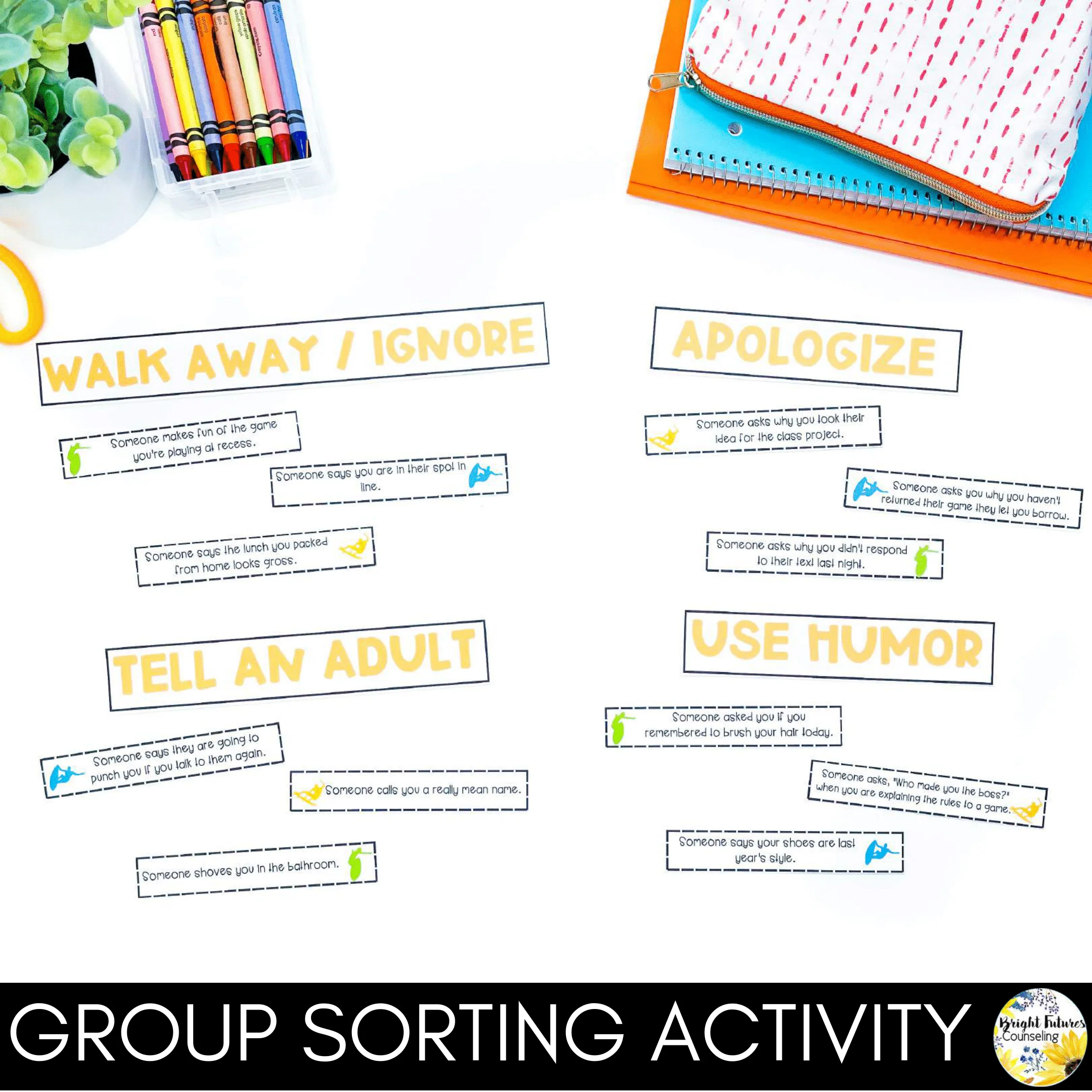 Social Skills School Counseling Small Group + Friendship & Conflict Resolution - Image 15