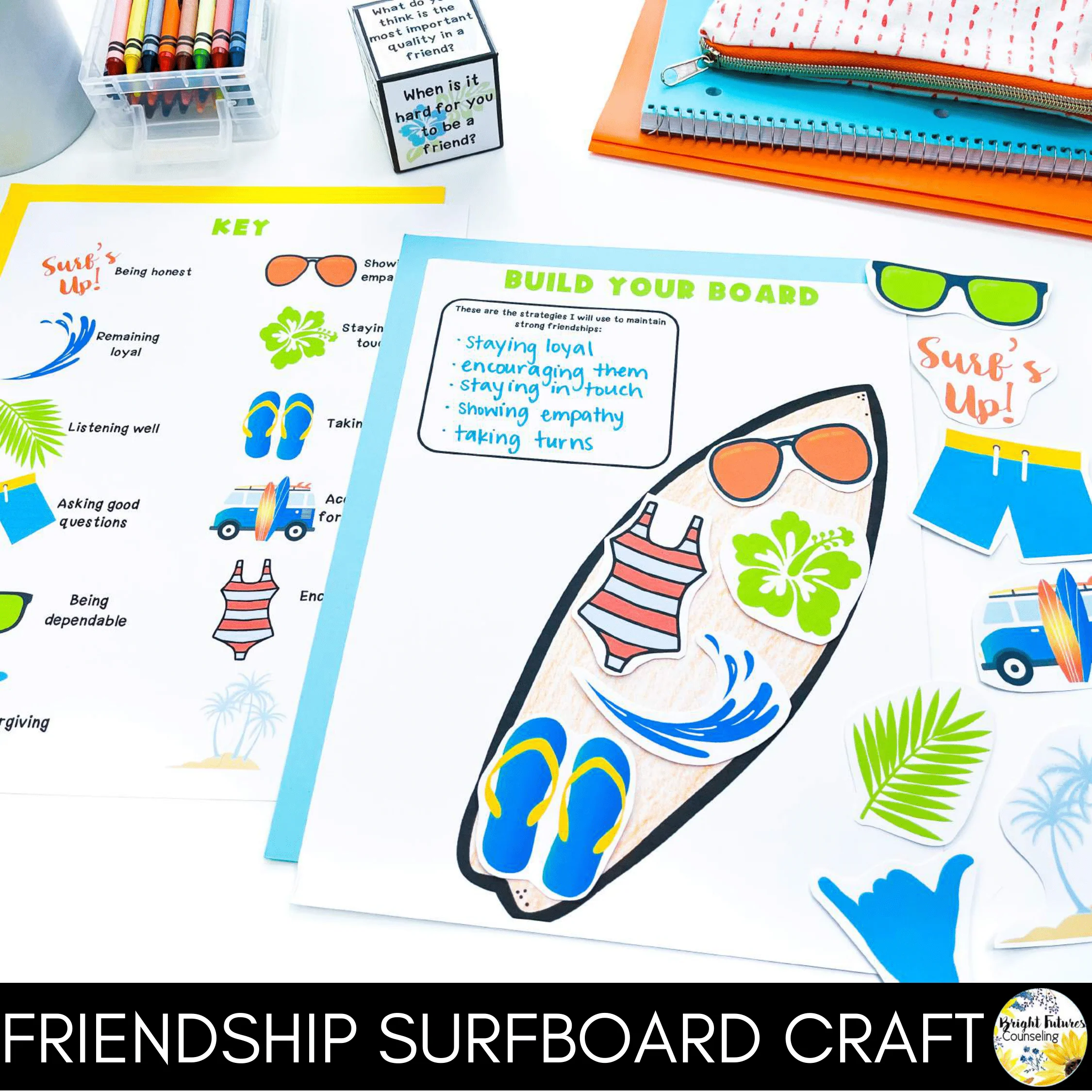 Social Skills School Counseling Small Group + Friendship & Conflict Resolution - Image 19