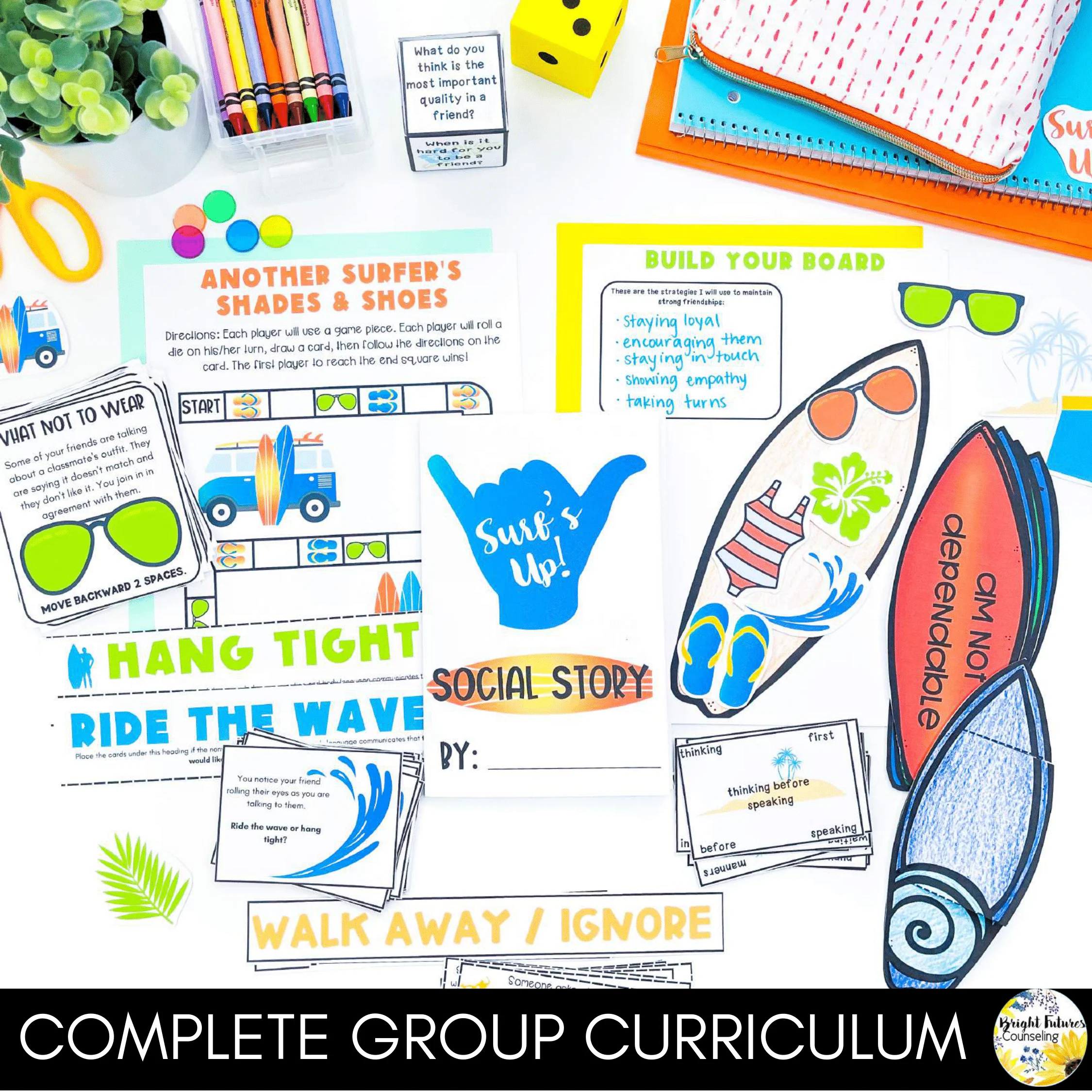 Social Skills School Counseling Small Group + Friendship & Conflict Resolution - Image 5
