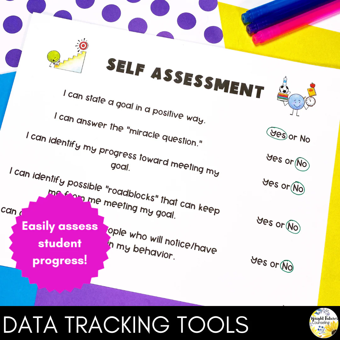 Solution Focused Counseling Individual Curriculum + Data Tracking Tools - Image 8