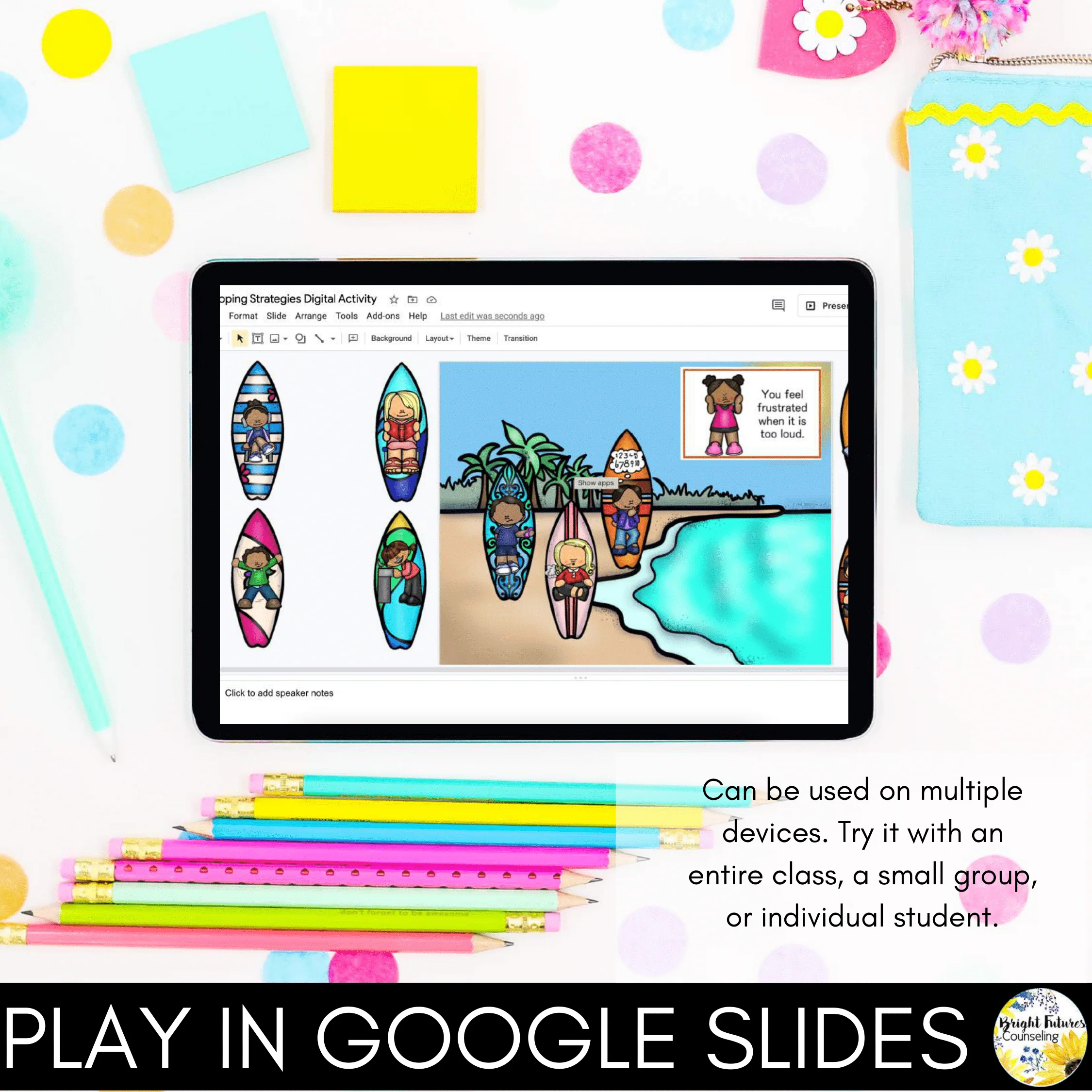 Summer Coping Strategies - Digial End of the Year Counseling SEL Activity - Image 4
