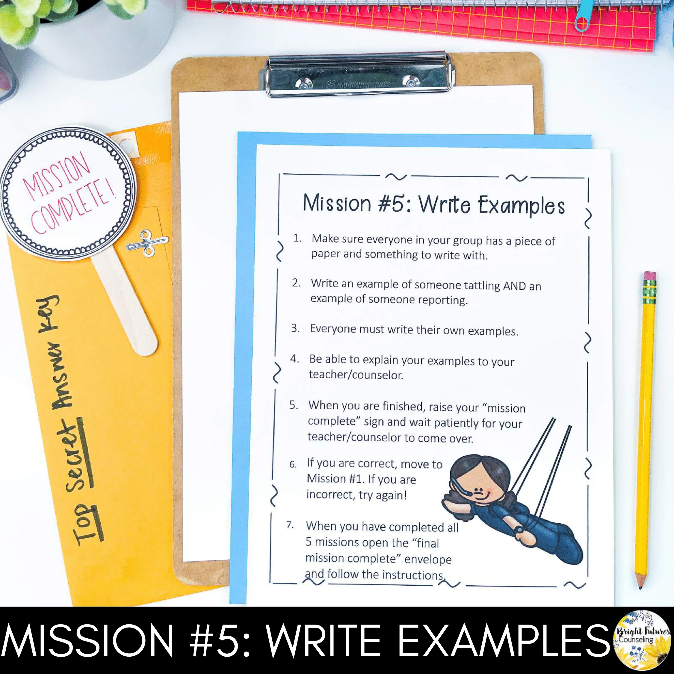 Tattling Vs Reporting Escape Room Guidance Lesson Mission Tattling Vs Reporting - Image 11