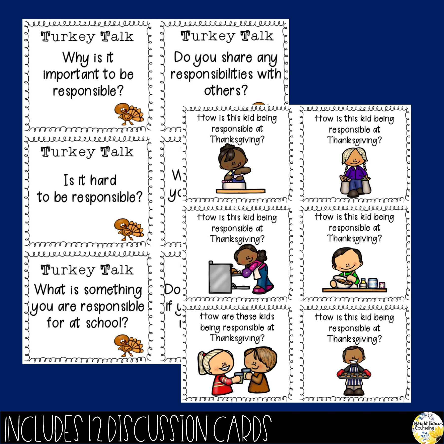 Thanksgiving Responsibility Activity What's On Your Plate? Responsibility Lesson - Image 6