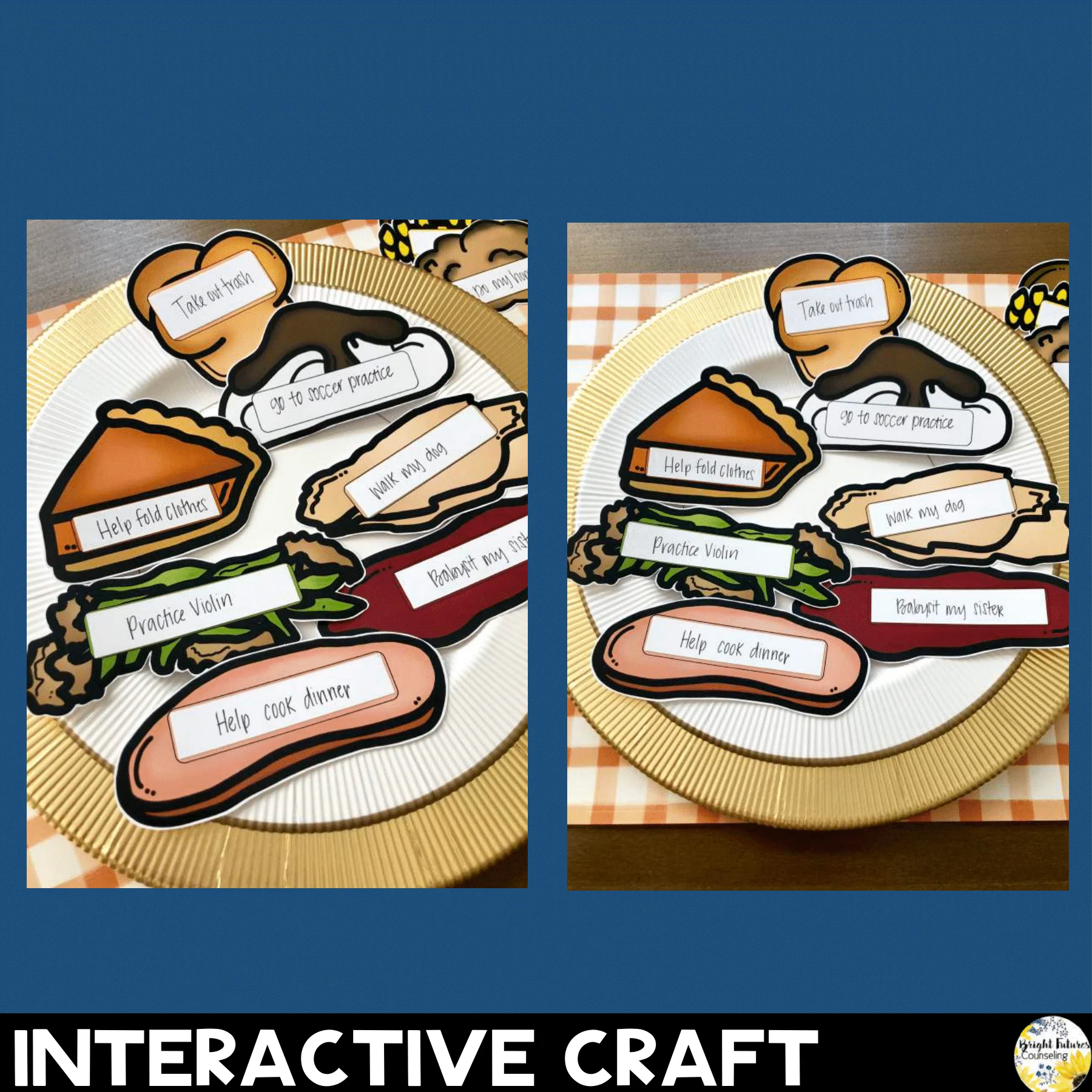 Thanksgiving Responsibility Bundle + Distance Learning SEL Boom Cards - Image 7