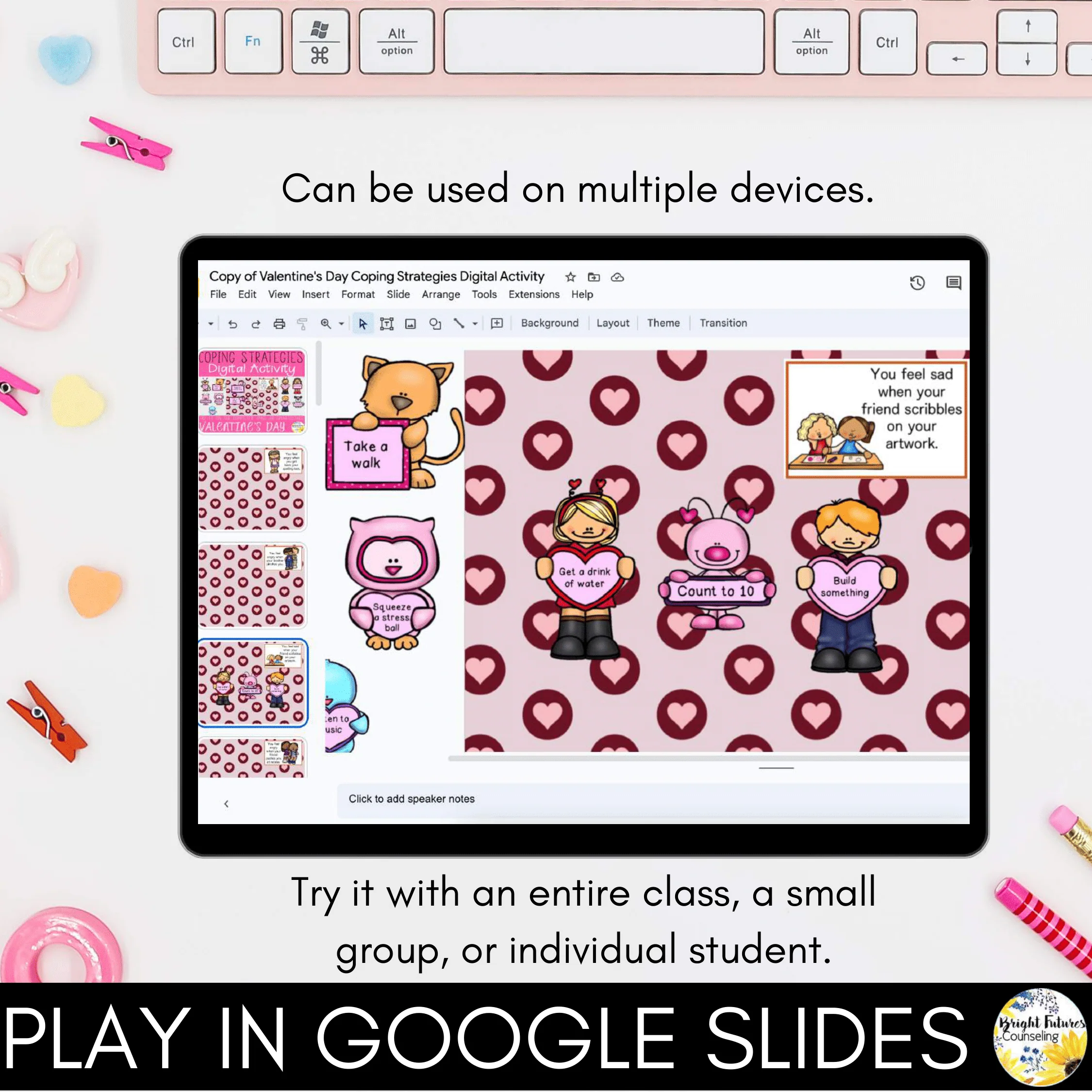 Valentine's Day Activity - Coping Strategies Digital Resource for Valentine's - Image 5