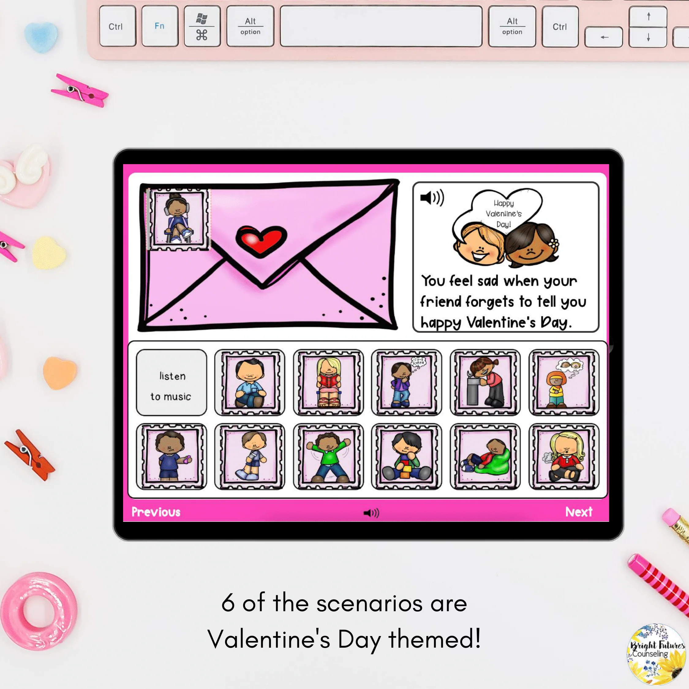 Valentine's Day Activity - Coping Strategies Digital Resource for Valentine's - Image 8