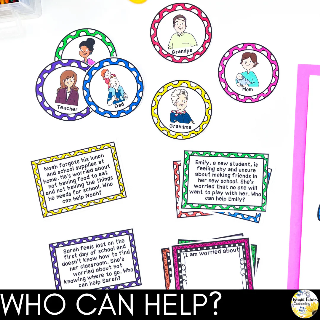 Worry and Anxiety Management - Coping Skills Activities for Primary Grades - Image 13