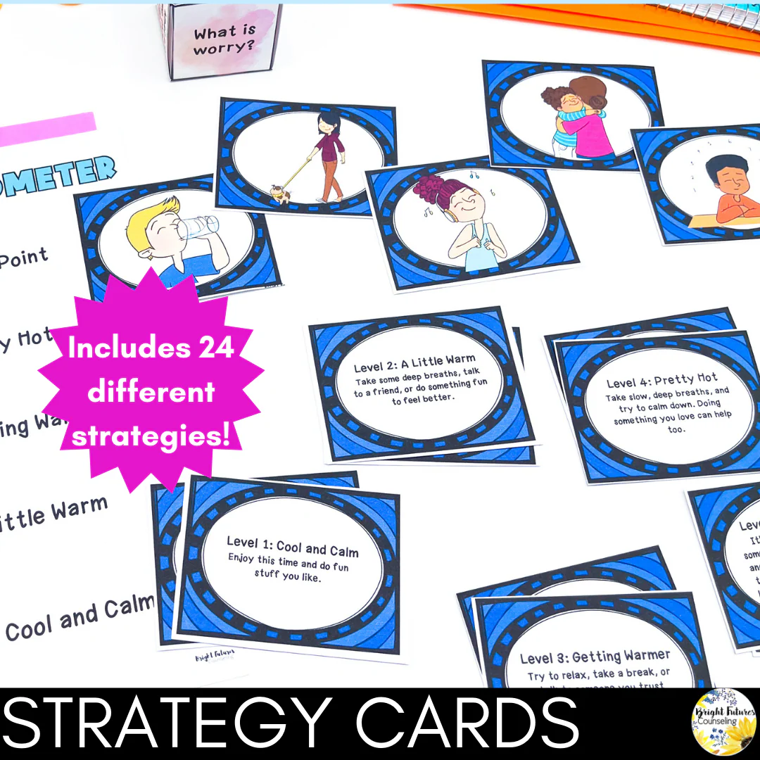 Worry and Anxiety Management - Coping Skills Activities for Primary Grades - Image 9